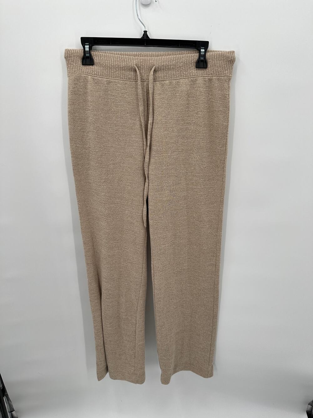 HAVEN WELL WITHIN Cream Drawstring Cozy Pants // S